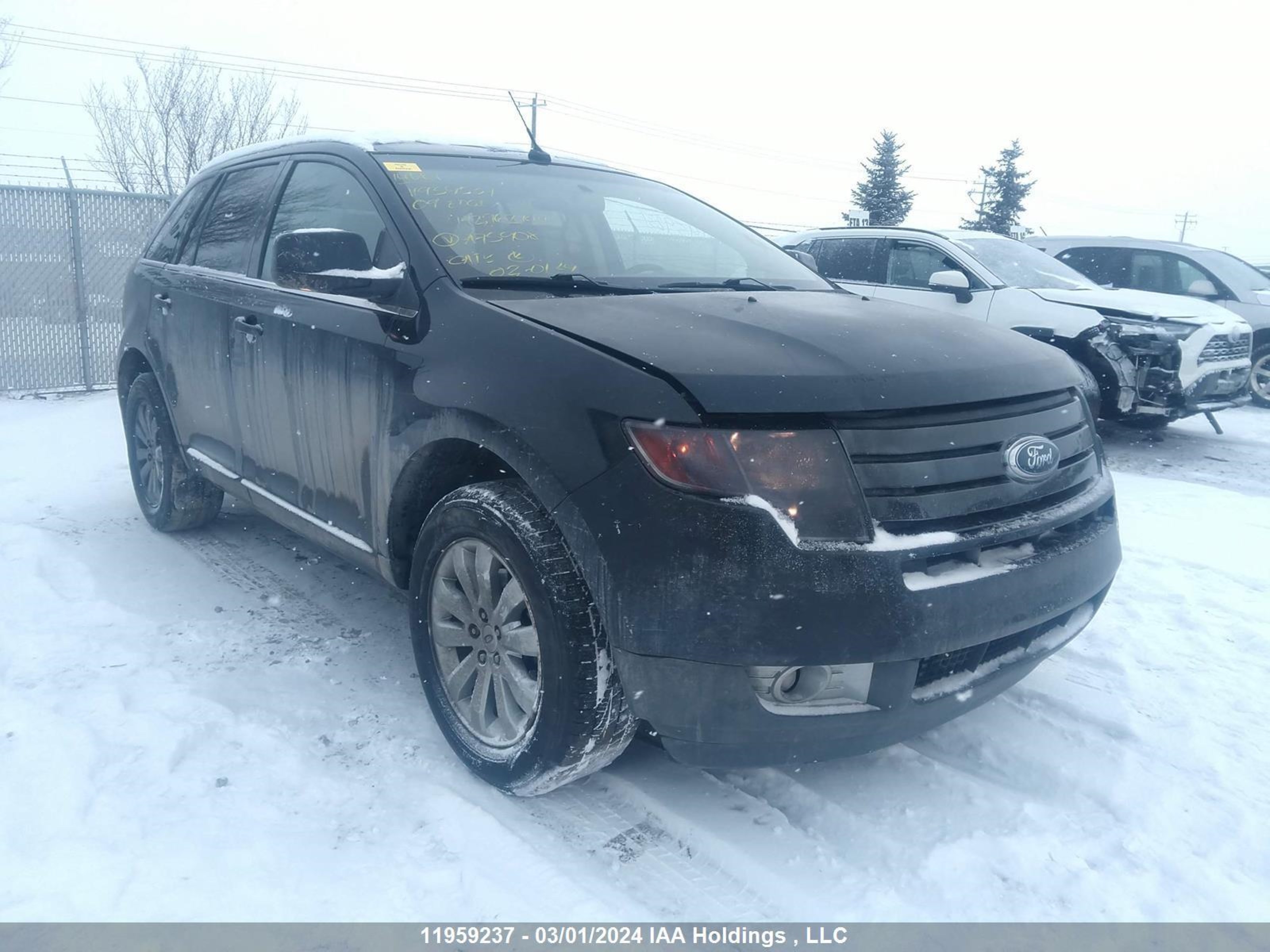 ford edge 2009 2fmdk49c89ba75908