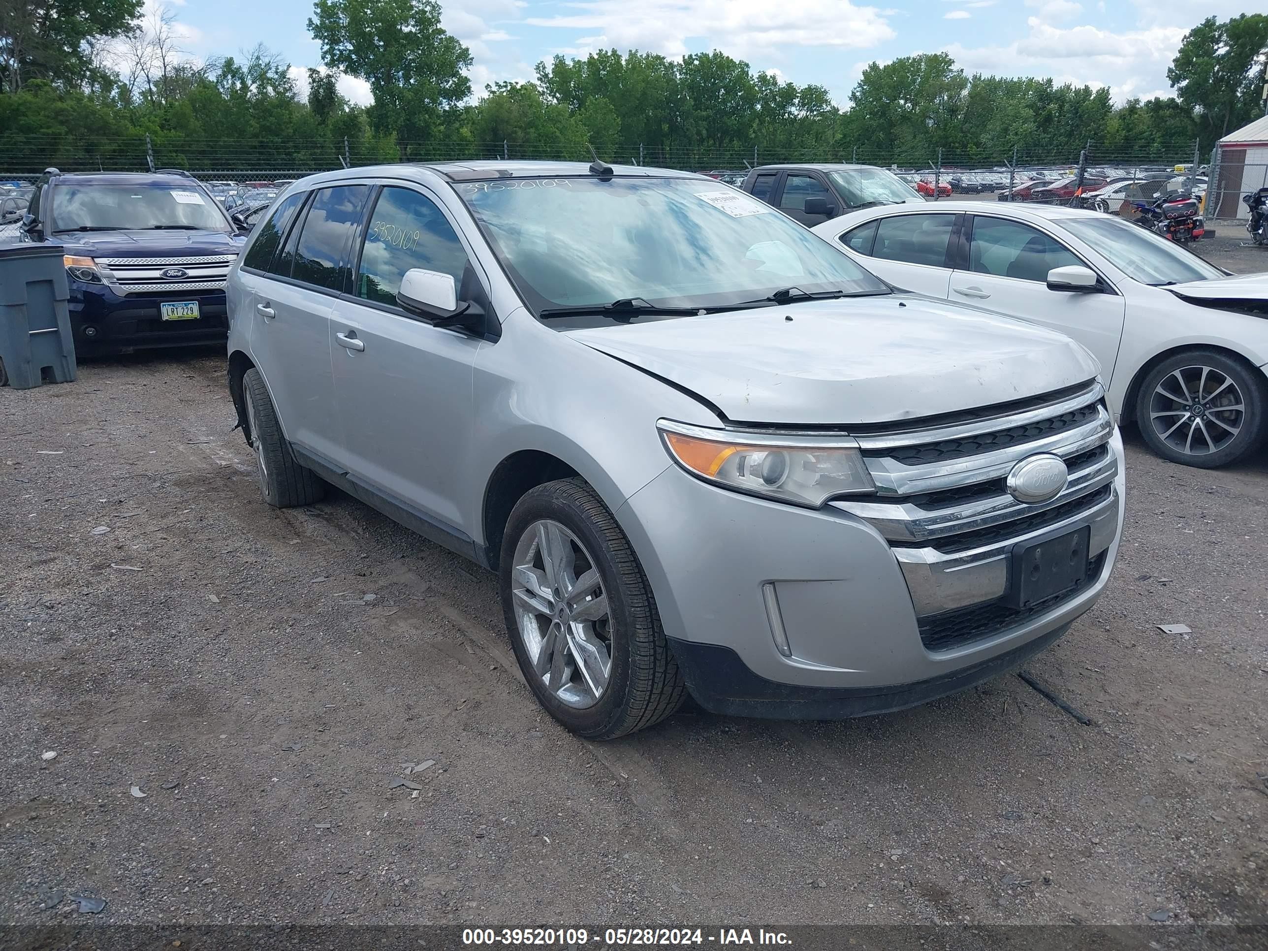 ford edge 2012 2fmdk4jc4cba12260