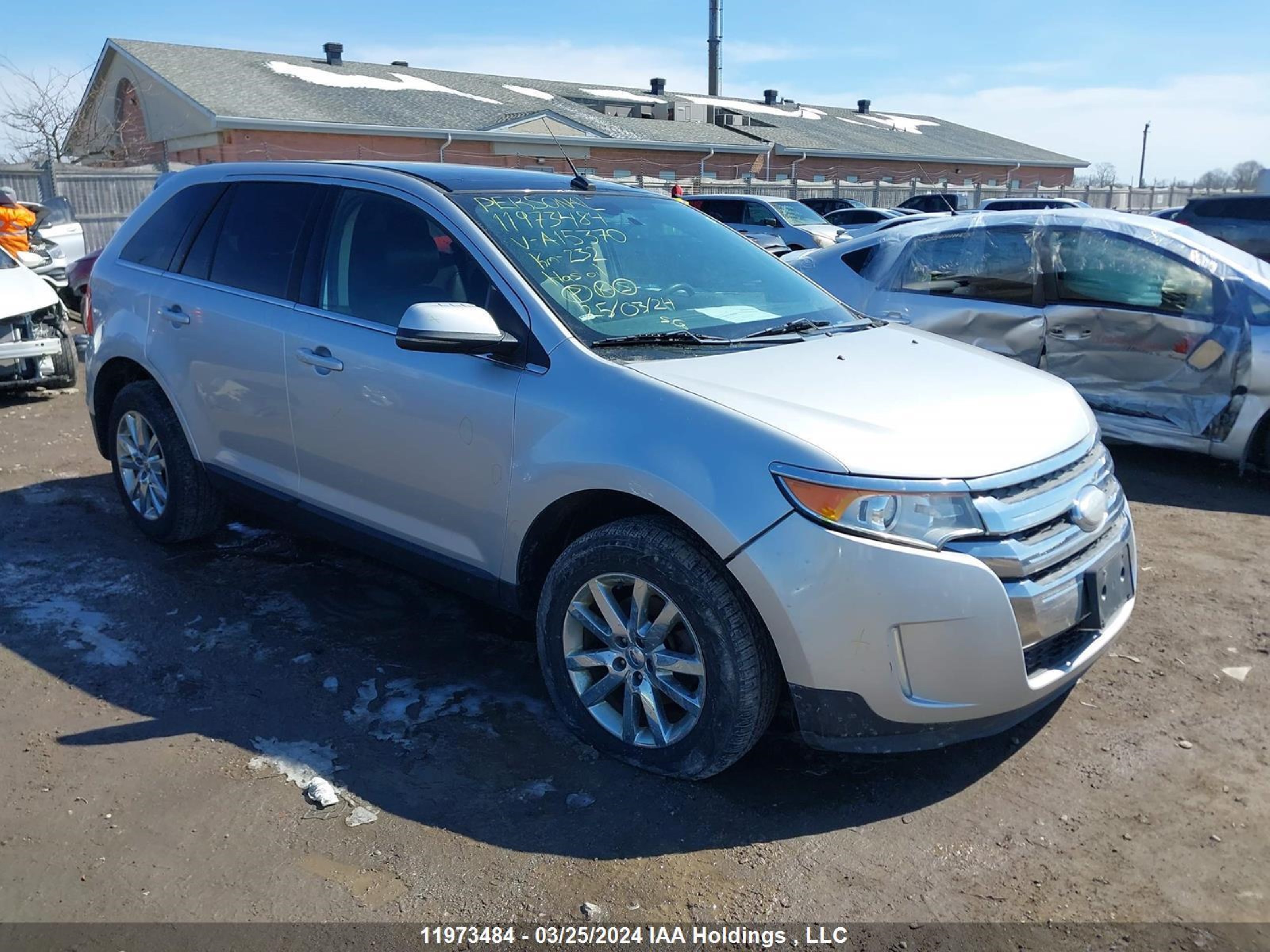 ford edge 2013 2fmdk4kc4dba15370