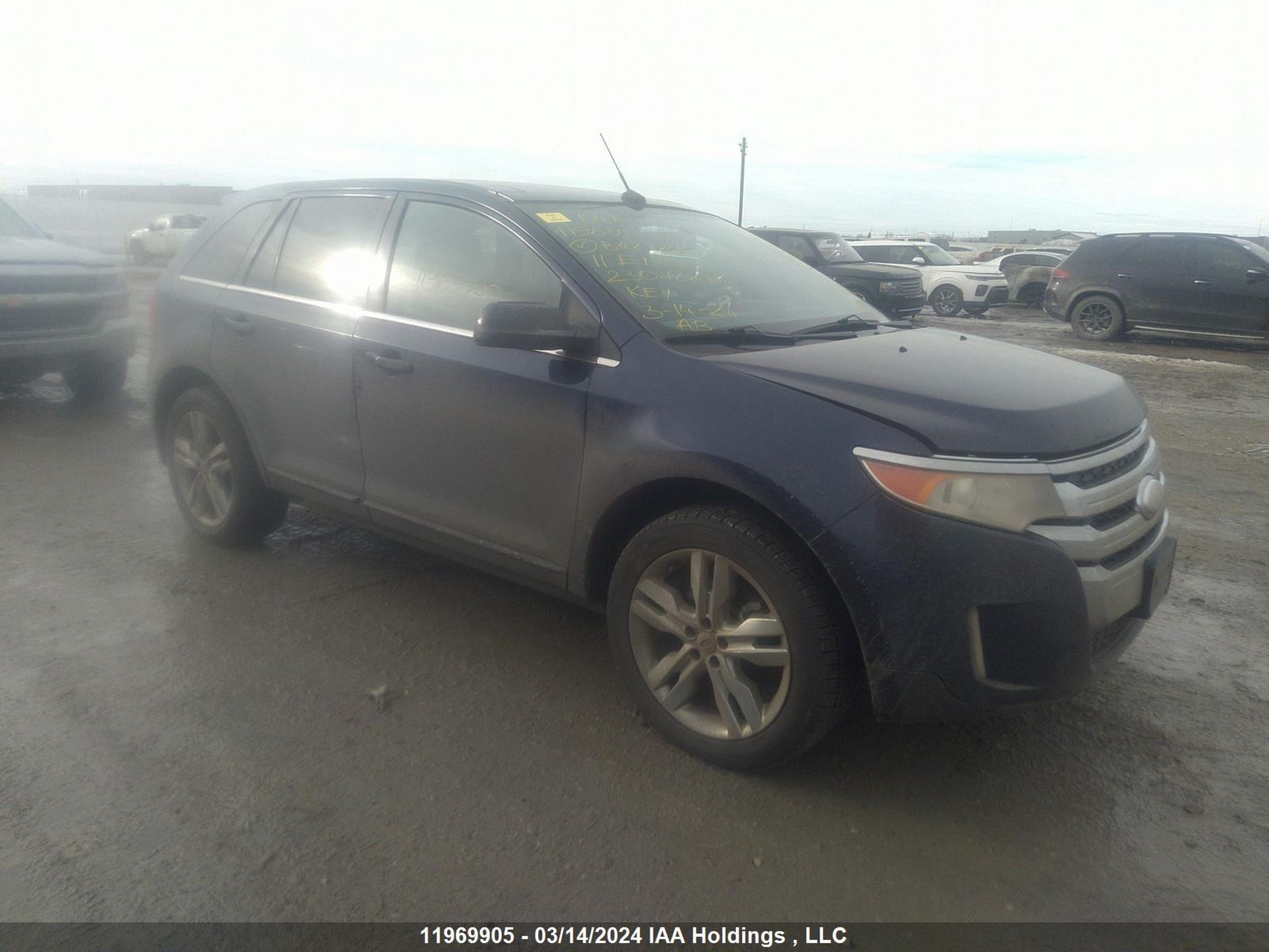 ford edge 2011 2fmdk4kc5bbb42125