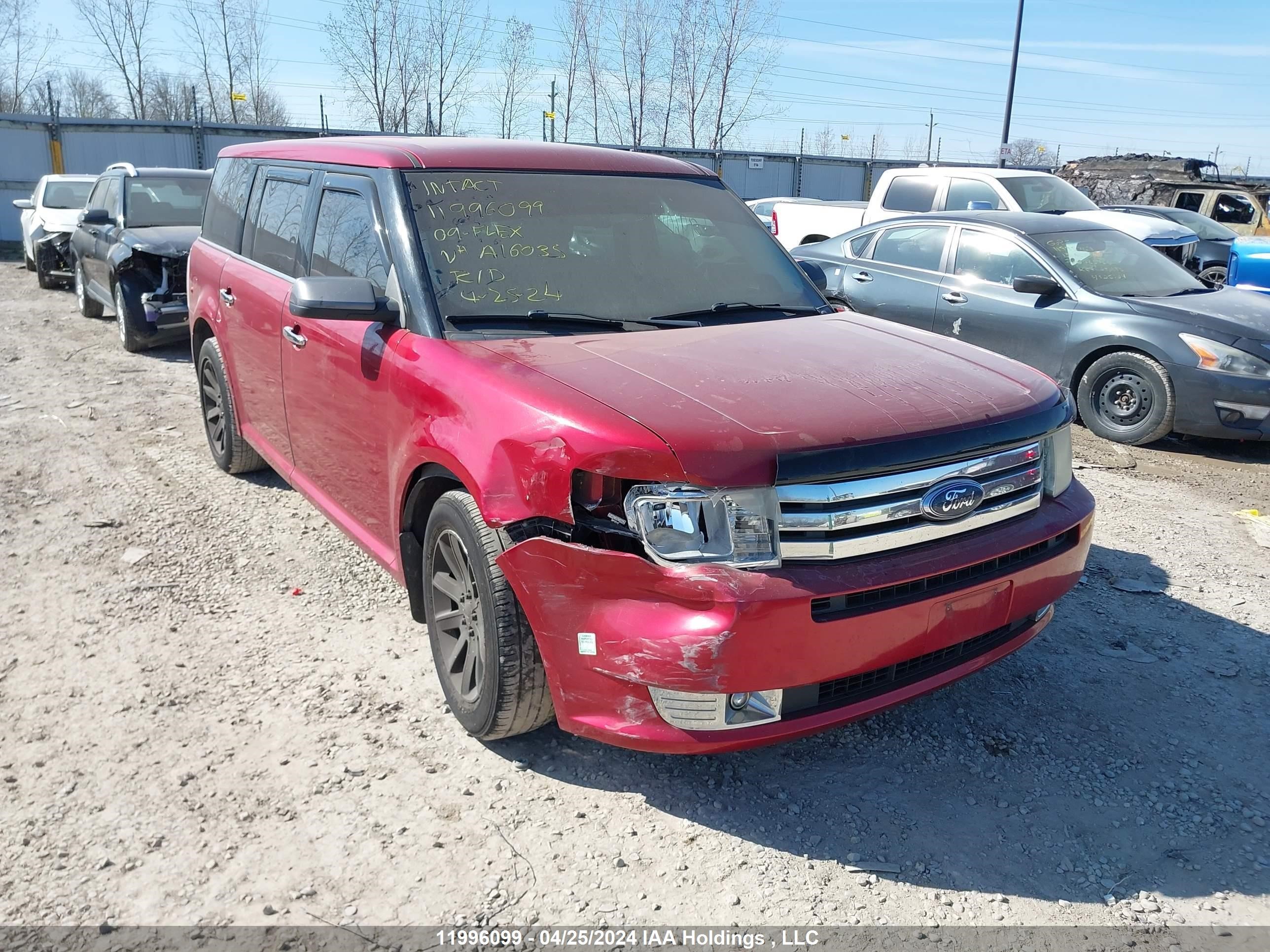 ford flex 2009 2fmdk52cx9ba16035