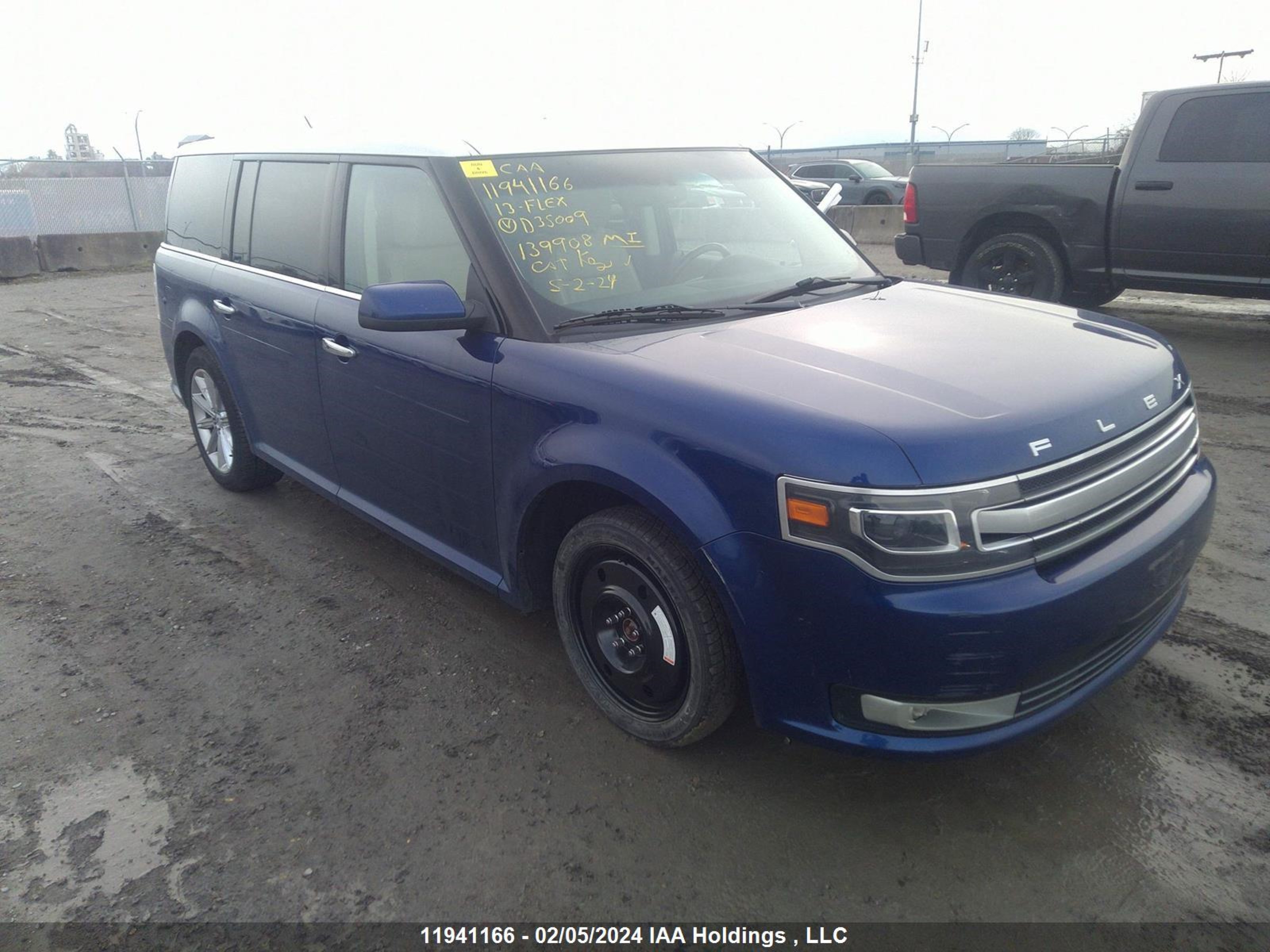 ford flex 2013 2fmgk5d86dbd35009