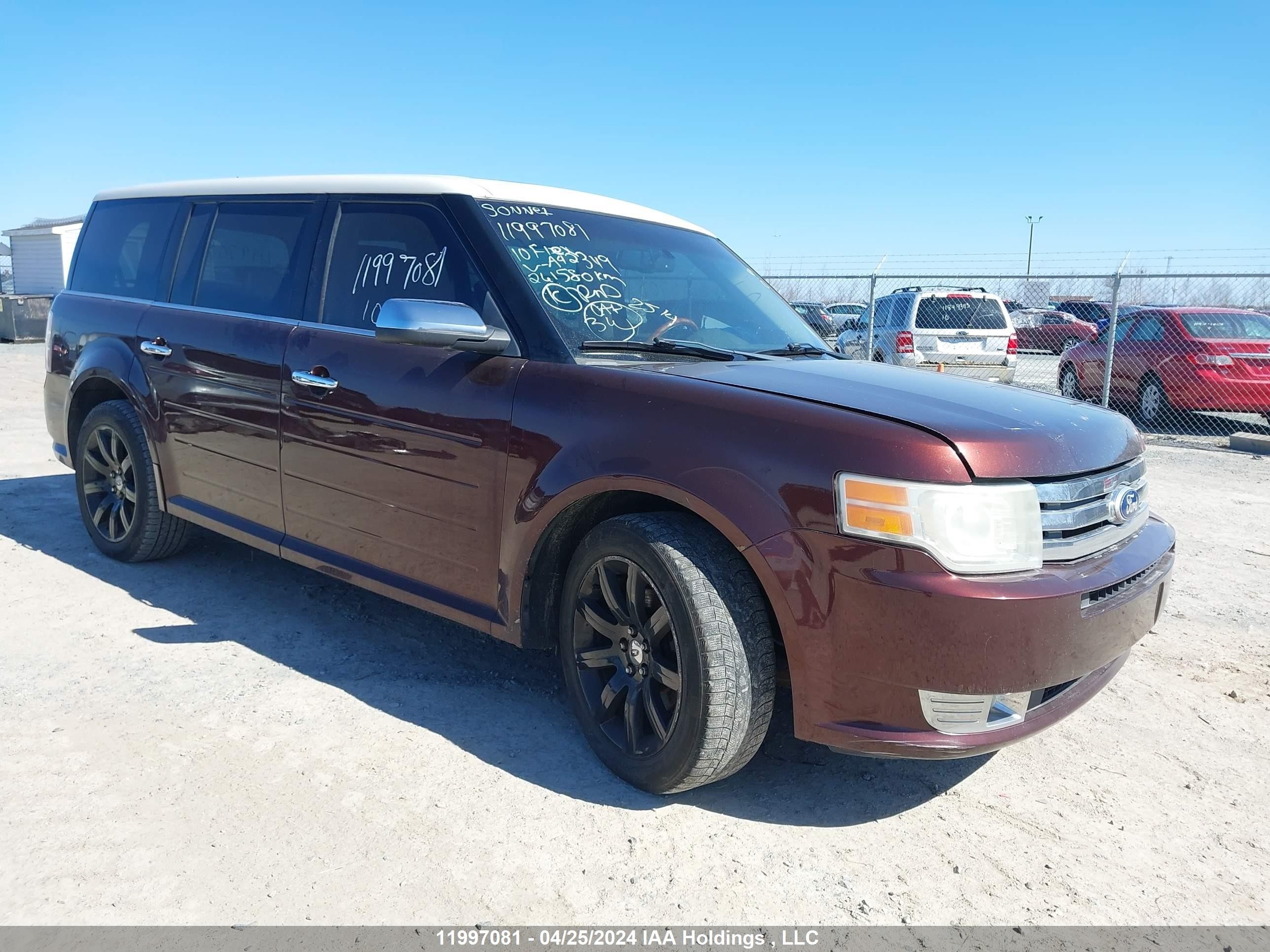 ford flex 2010 2fmgk5dc0aba42349