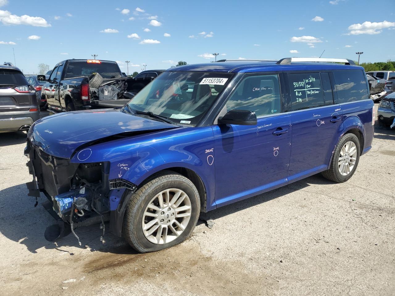 ford flex 2014 2fmhk6c8xebd06948