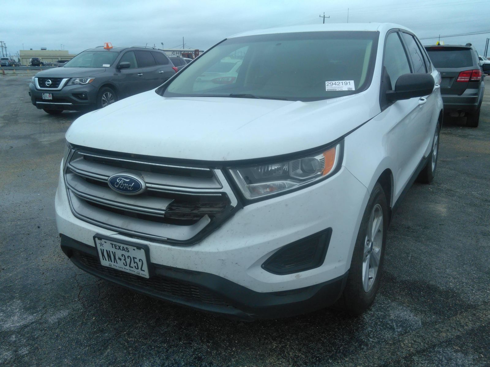 ford edge fwd suv 2018 2fmpk3g90jbb04630