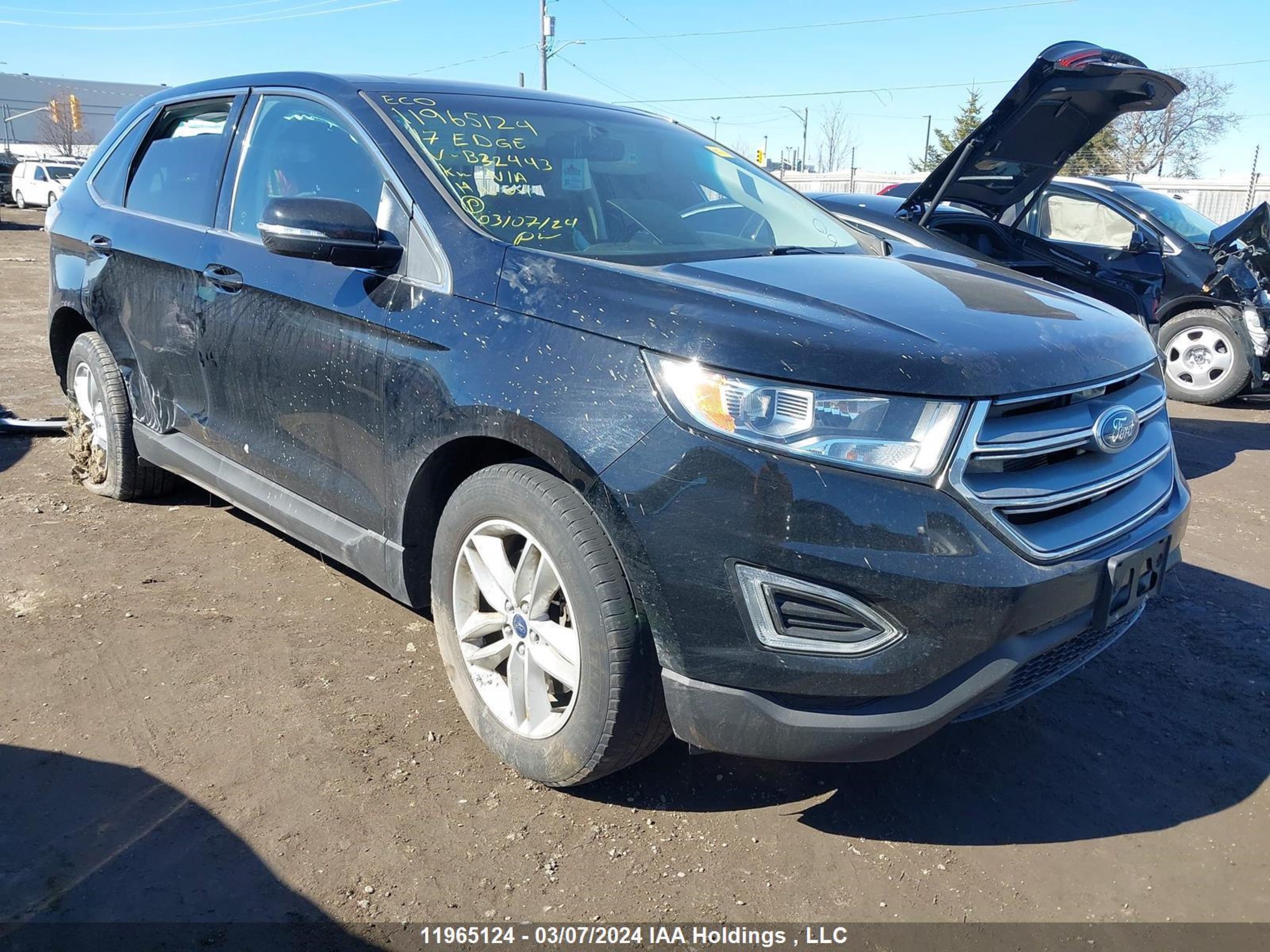 ford edge 2017 2fmpk4j89hbb32443