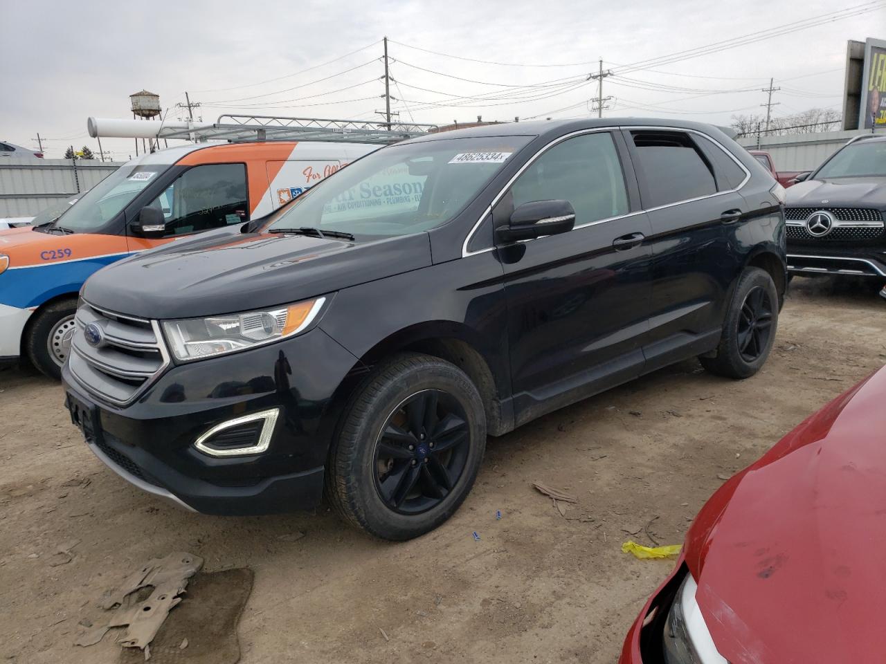 ford edge 2017 2fmpk4j97hbb35768