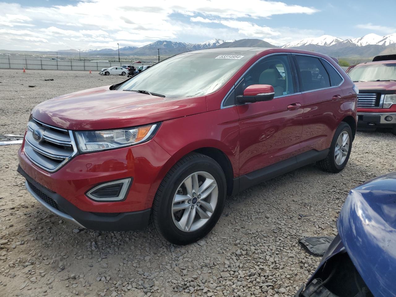 ford edge 2017 2fmpk4j9xhbb96810