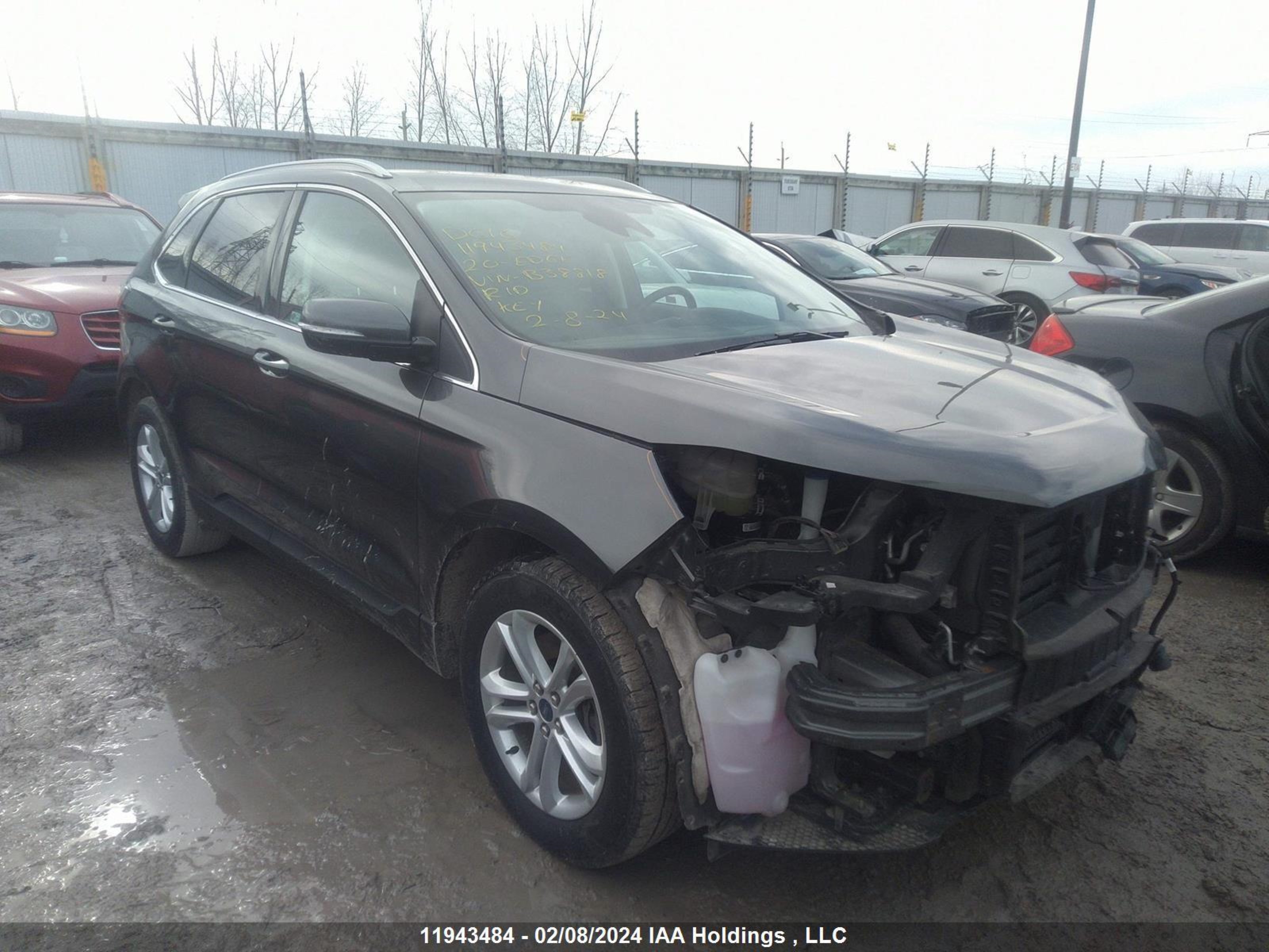 ford edge 2020 2fmpk4j9xlbb38818