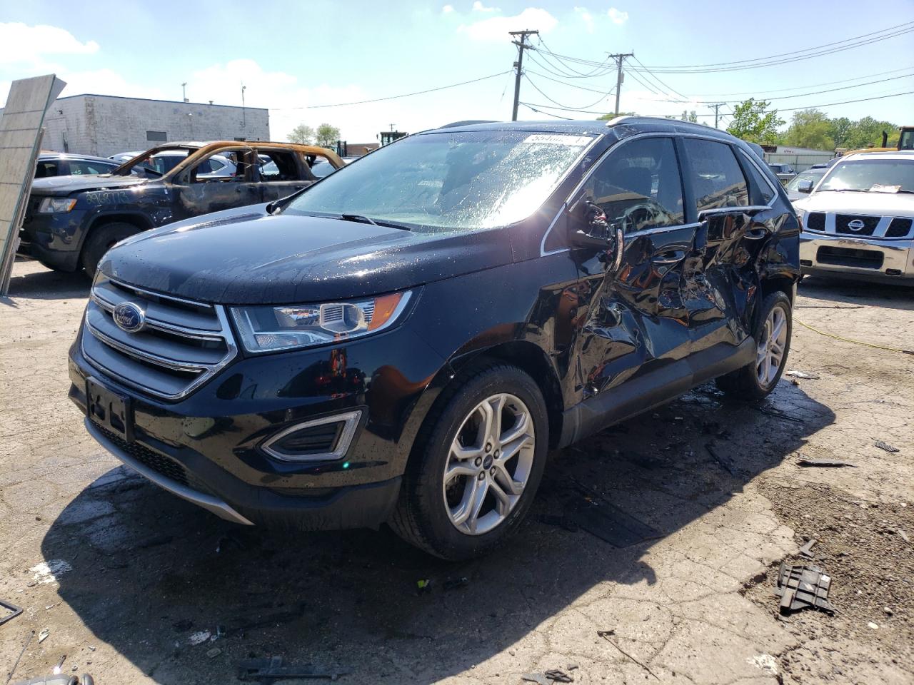 ford edge 2017 2fmpk4k90hbb79108