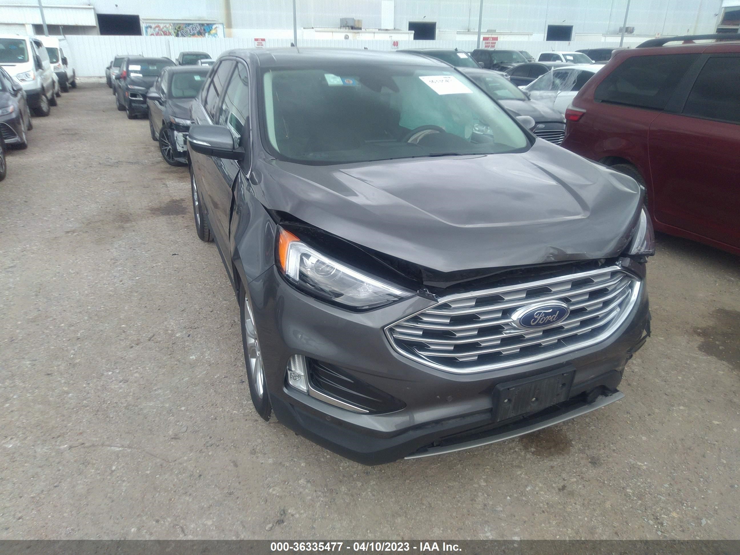 ford edge 2022 2fmpk4k91nba91745