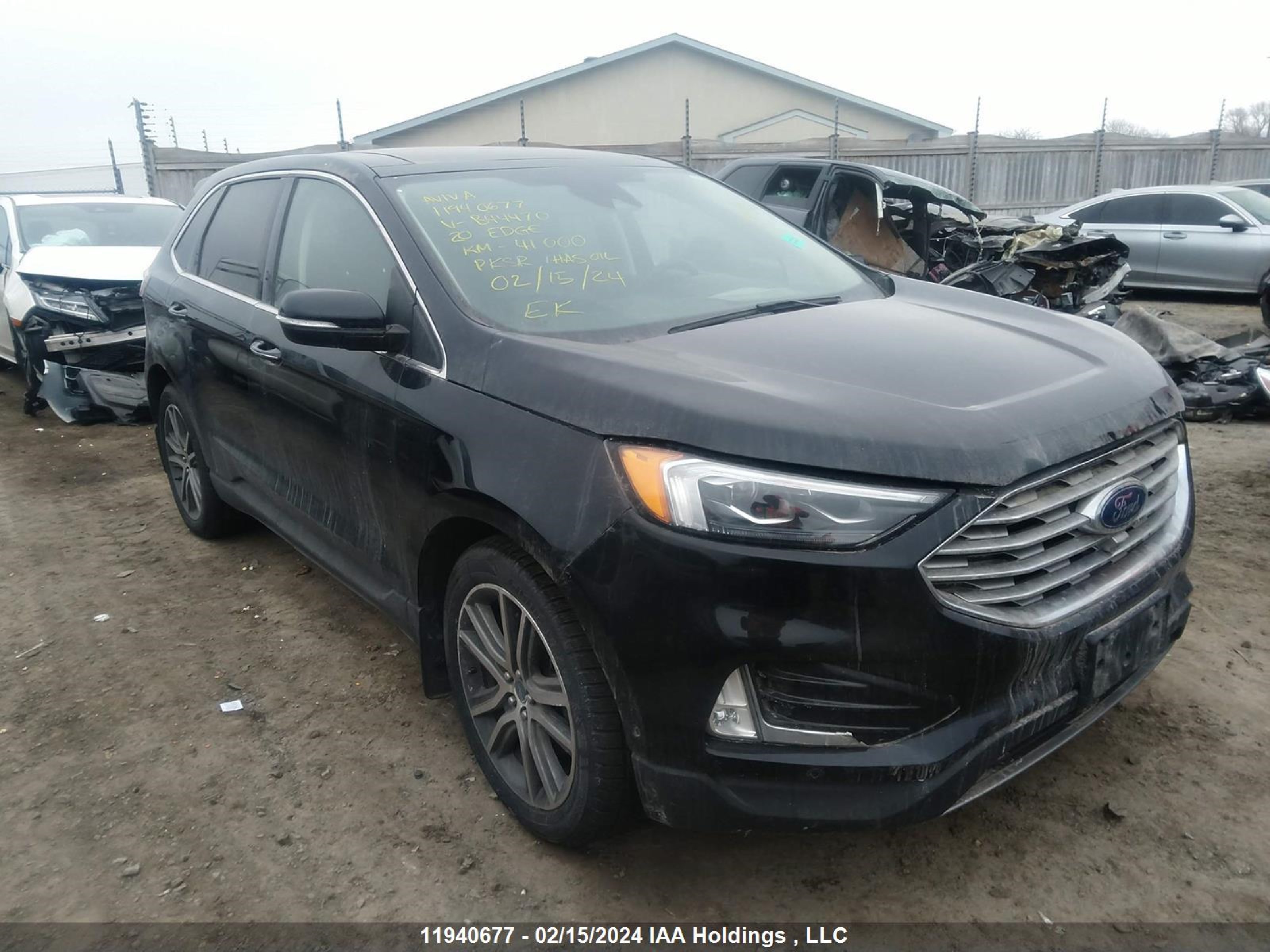 ford edge 2020 2fmpk4k96lbb44470