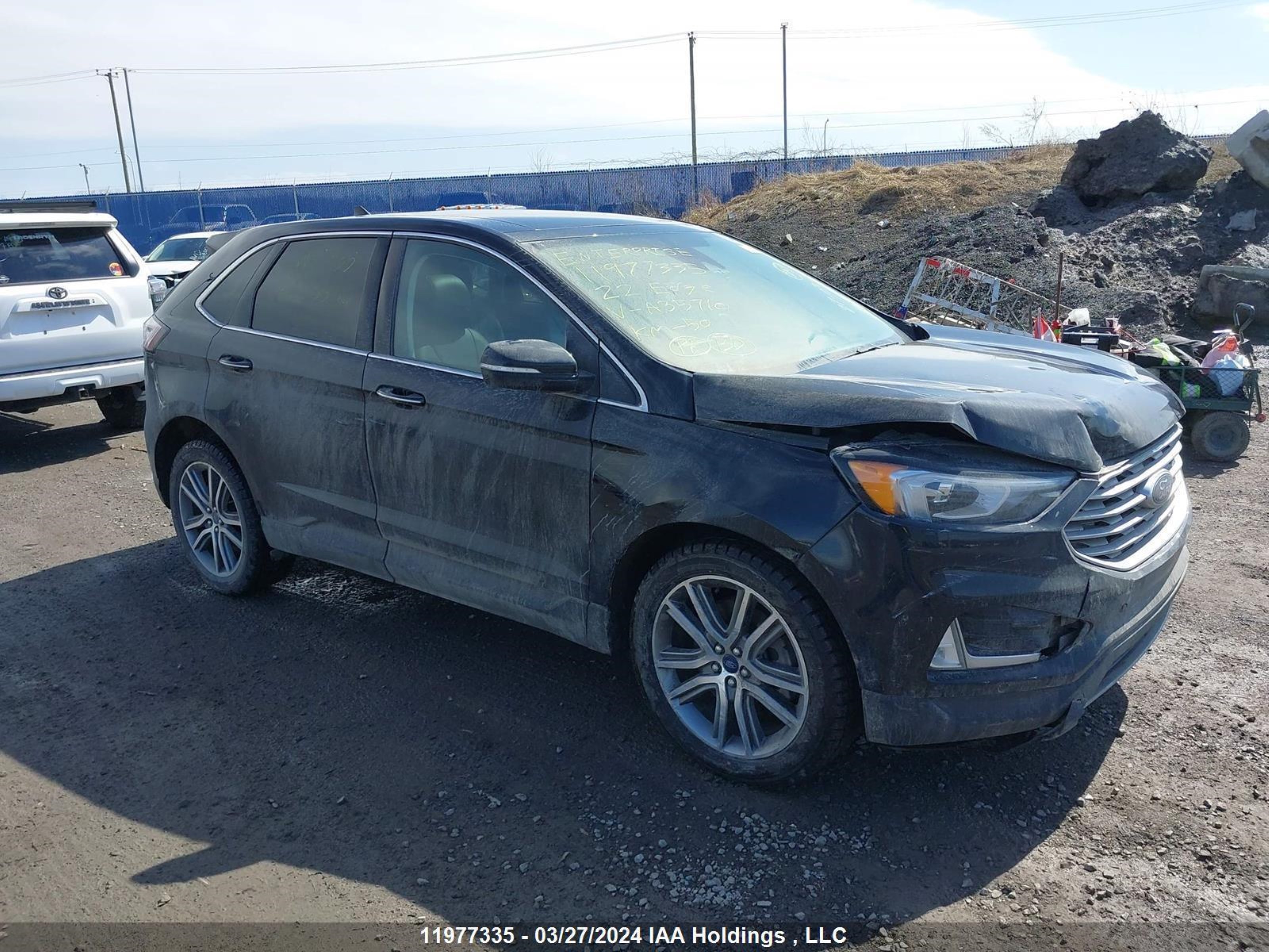 ford edge 2022 2fmpk4k9xnba35710