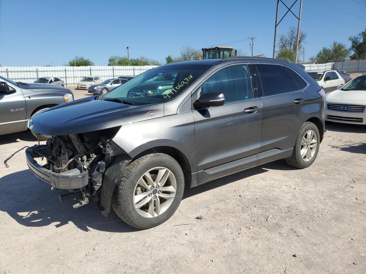 ford edge 2015 2fmtk3j85fbb12521