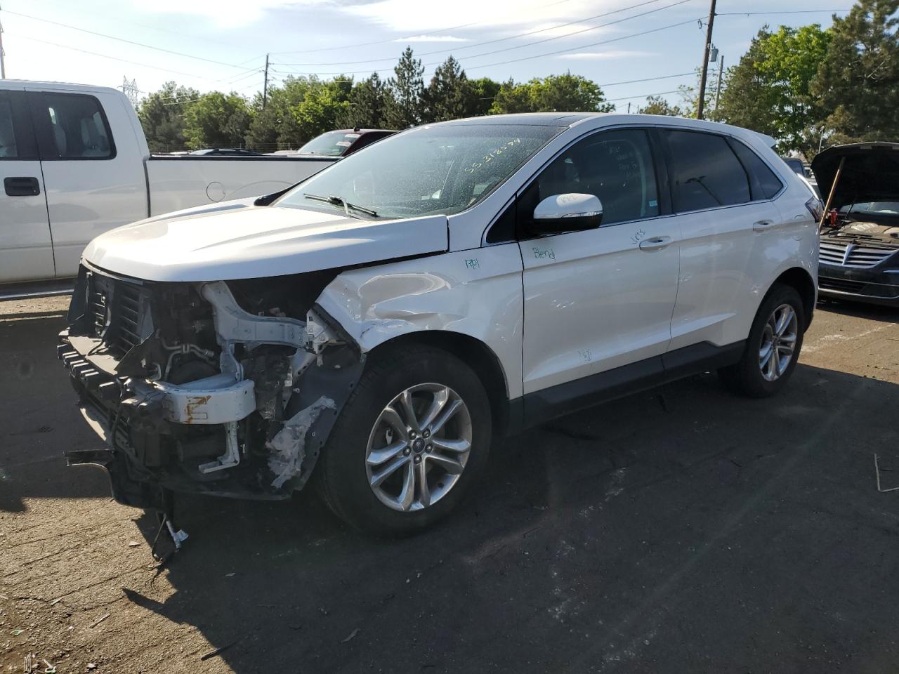 ford edge 2015 2fmtk4j9xfbc17828