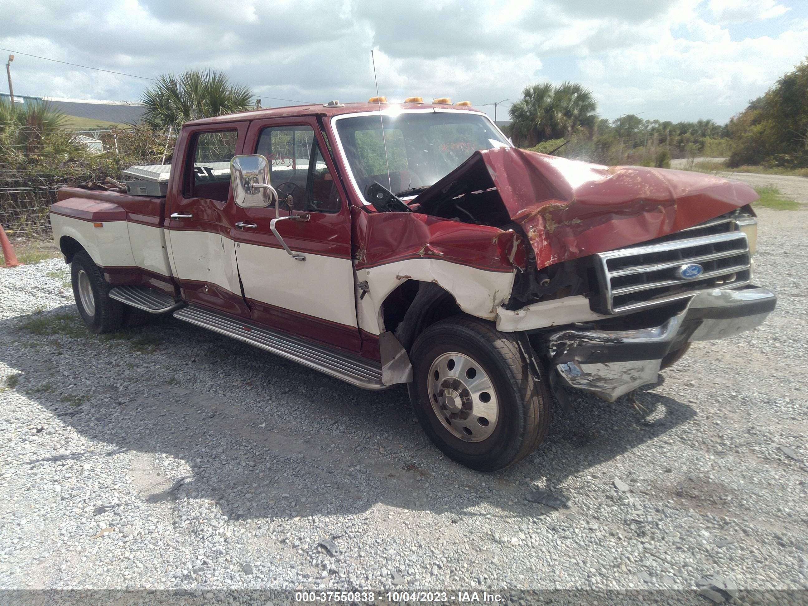 ford f350 1992 2ftjw35g5nca26555