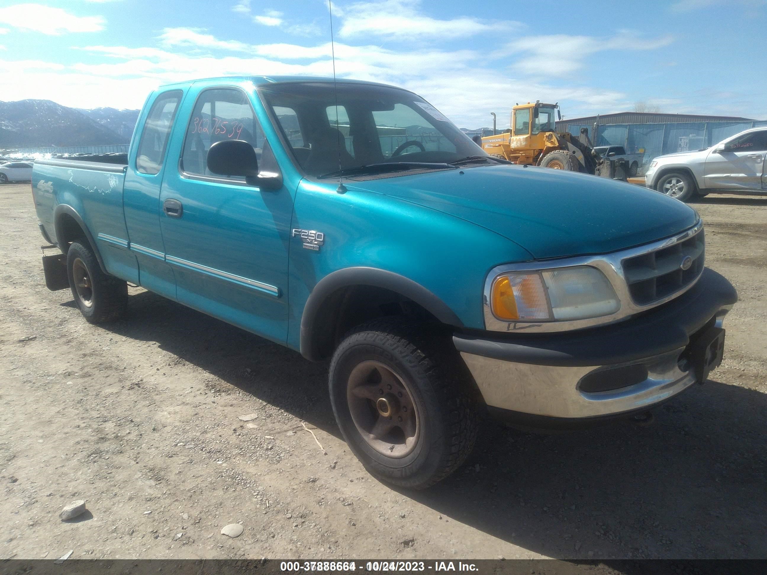 ford f250 1998 2ftpx2864wca38542