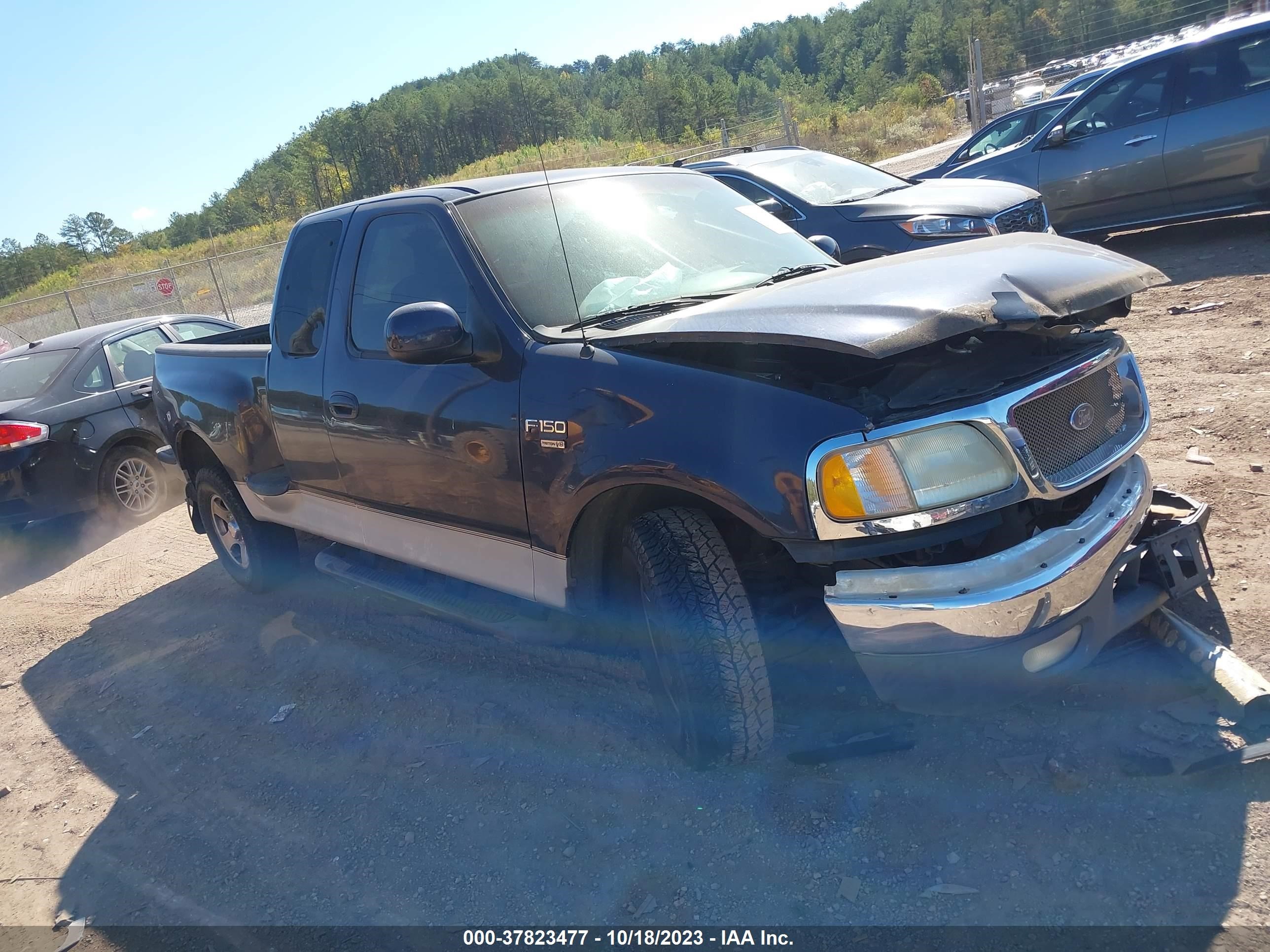 ford f-150 2002 2ftrx07w42ca74739