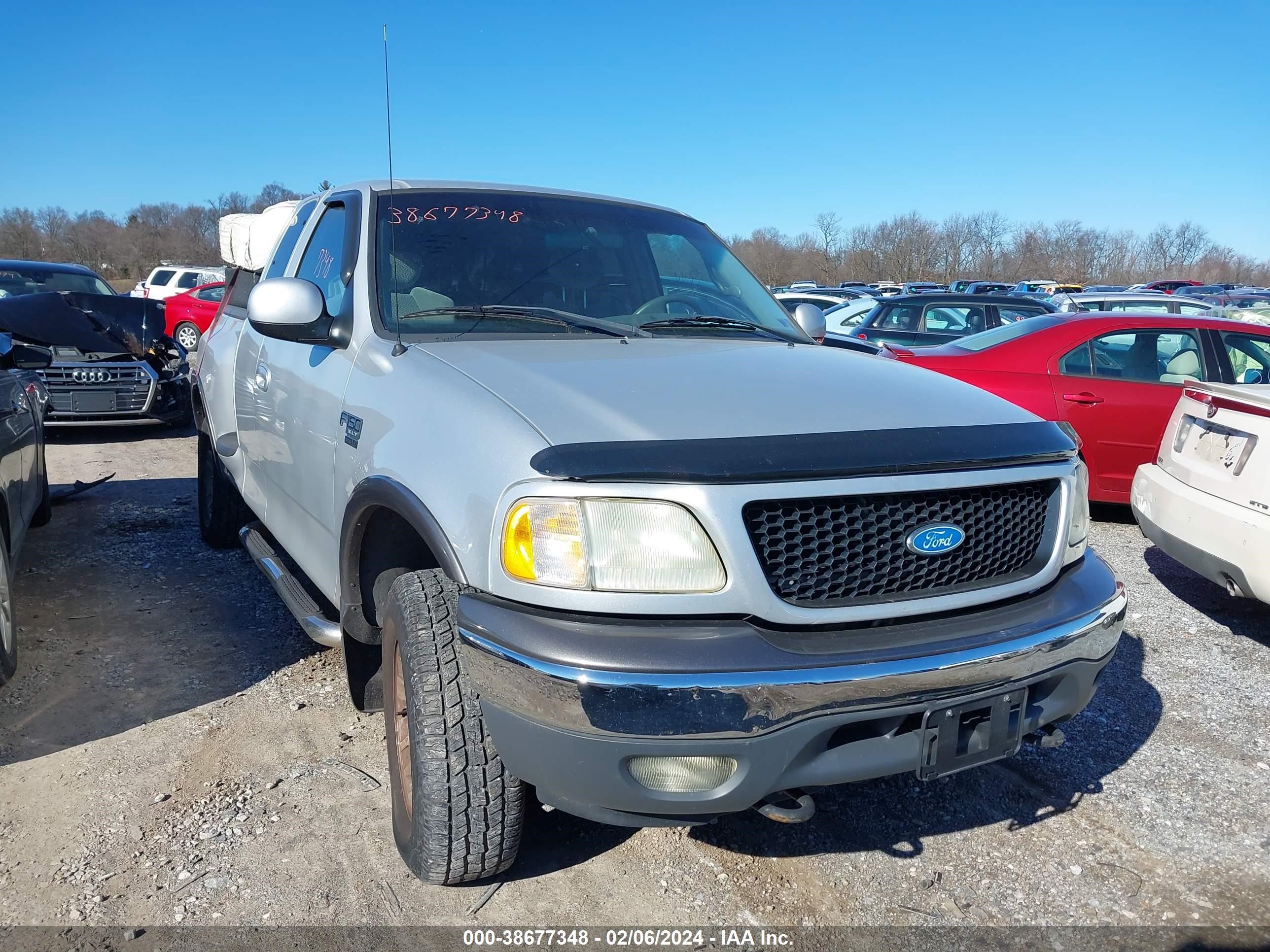 ford f-150 2002 2ftrx08l22ca30016