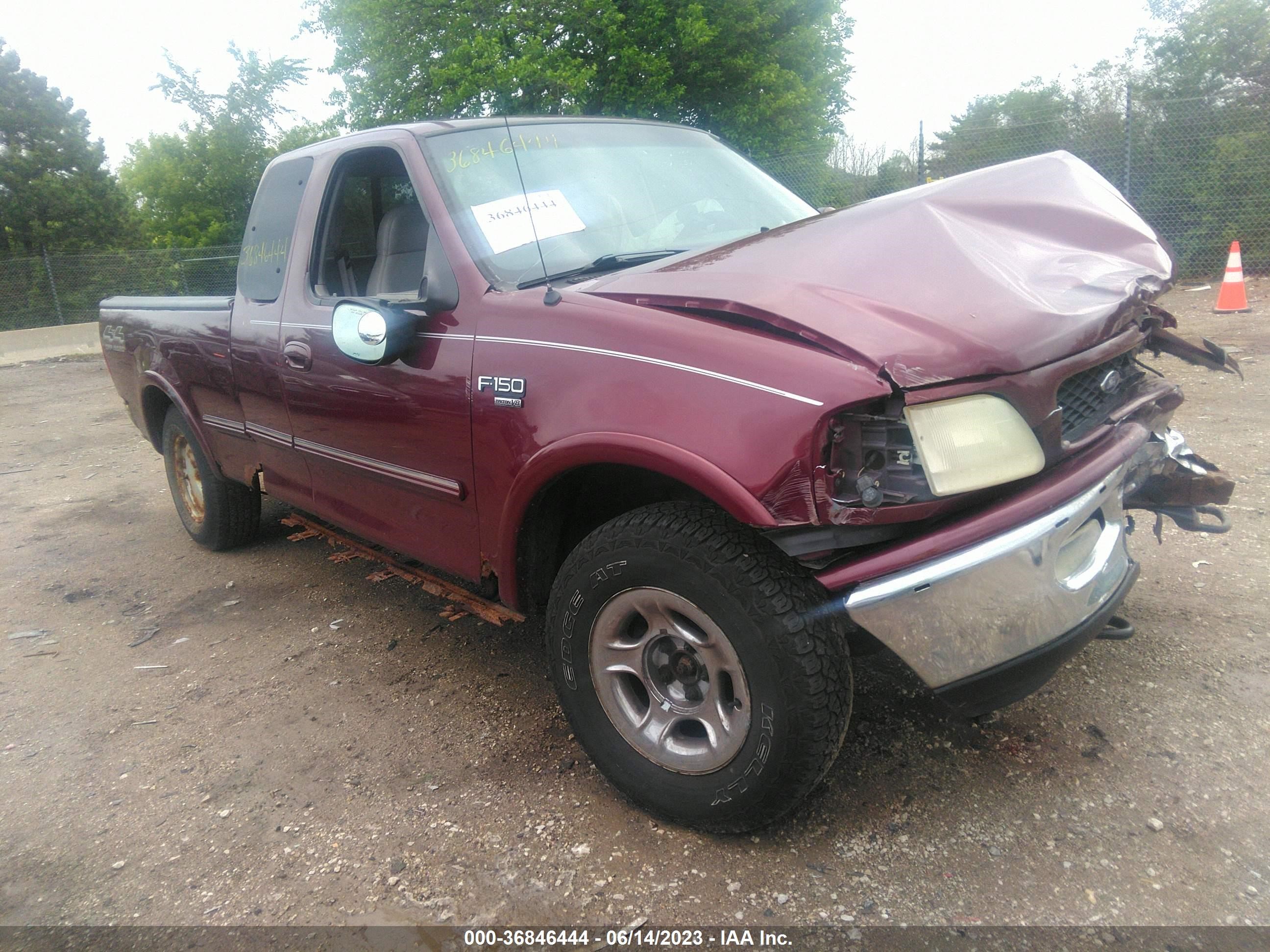 ford f-150 1998 2ftrx18lxwca11838