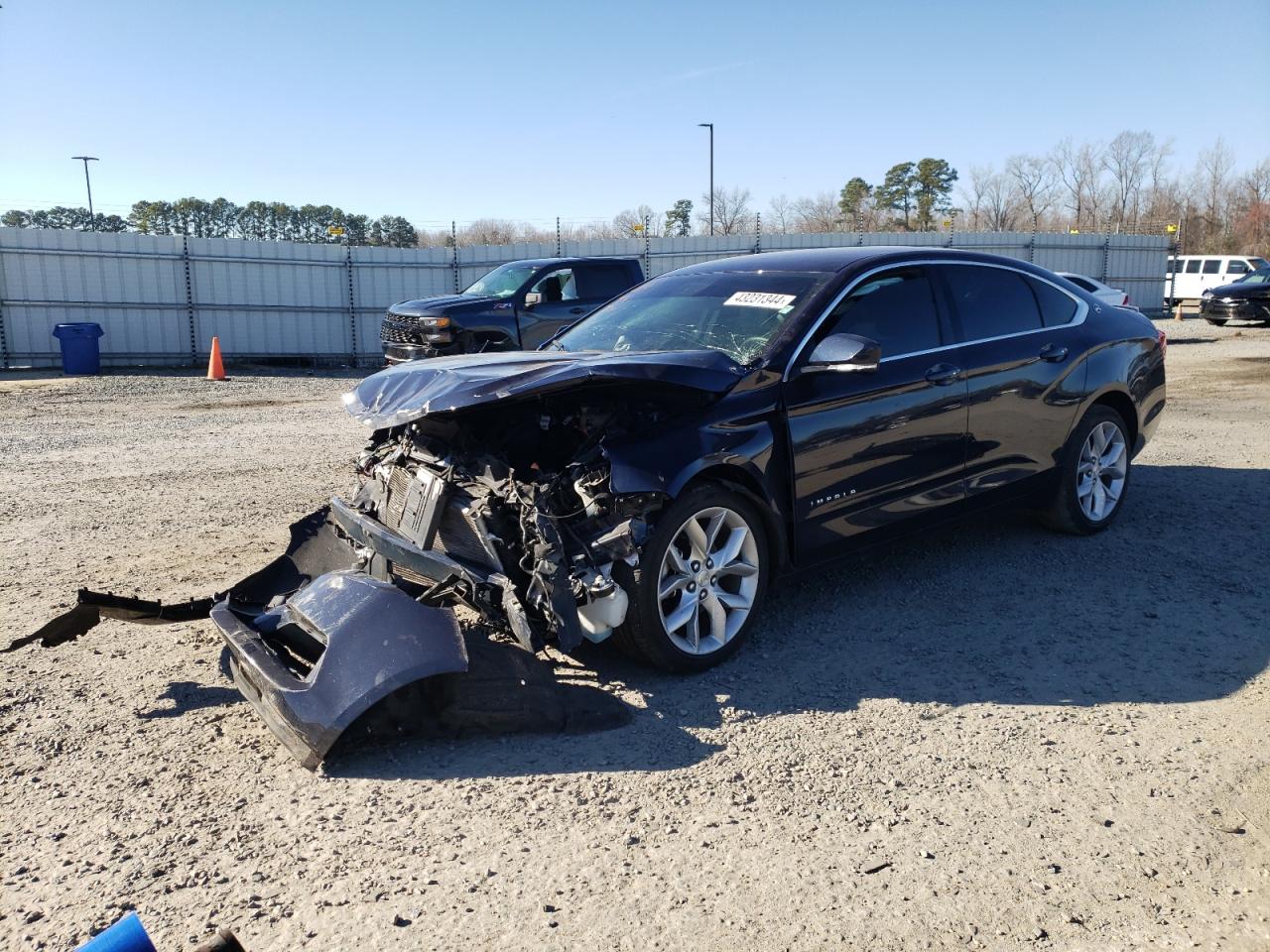 chevrolet impala 2017 2g1105s31h9100921