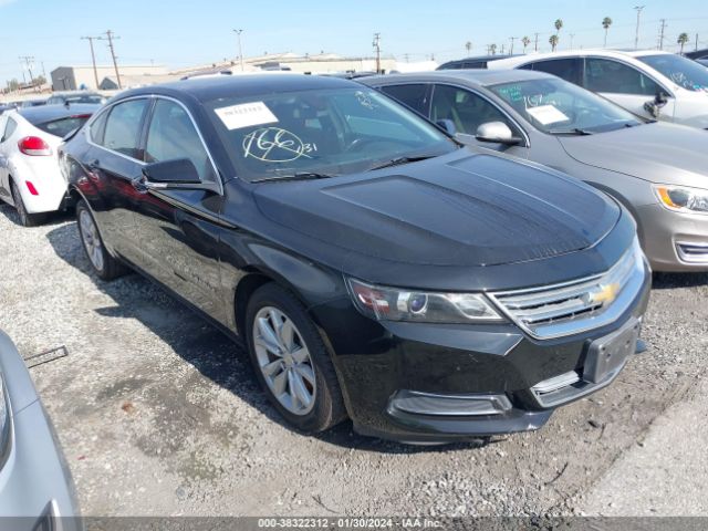 chevrolet impala 2017 2g1105s31h9109571