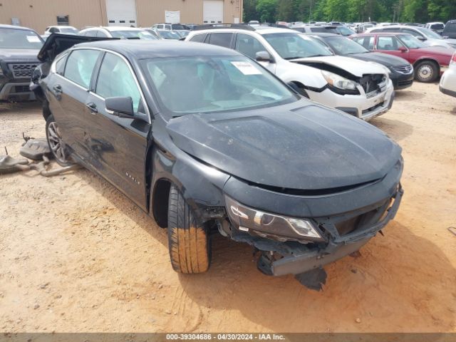 chevrolet impala 2017 2g1105s31h9141856