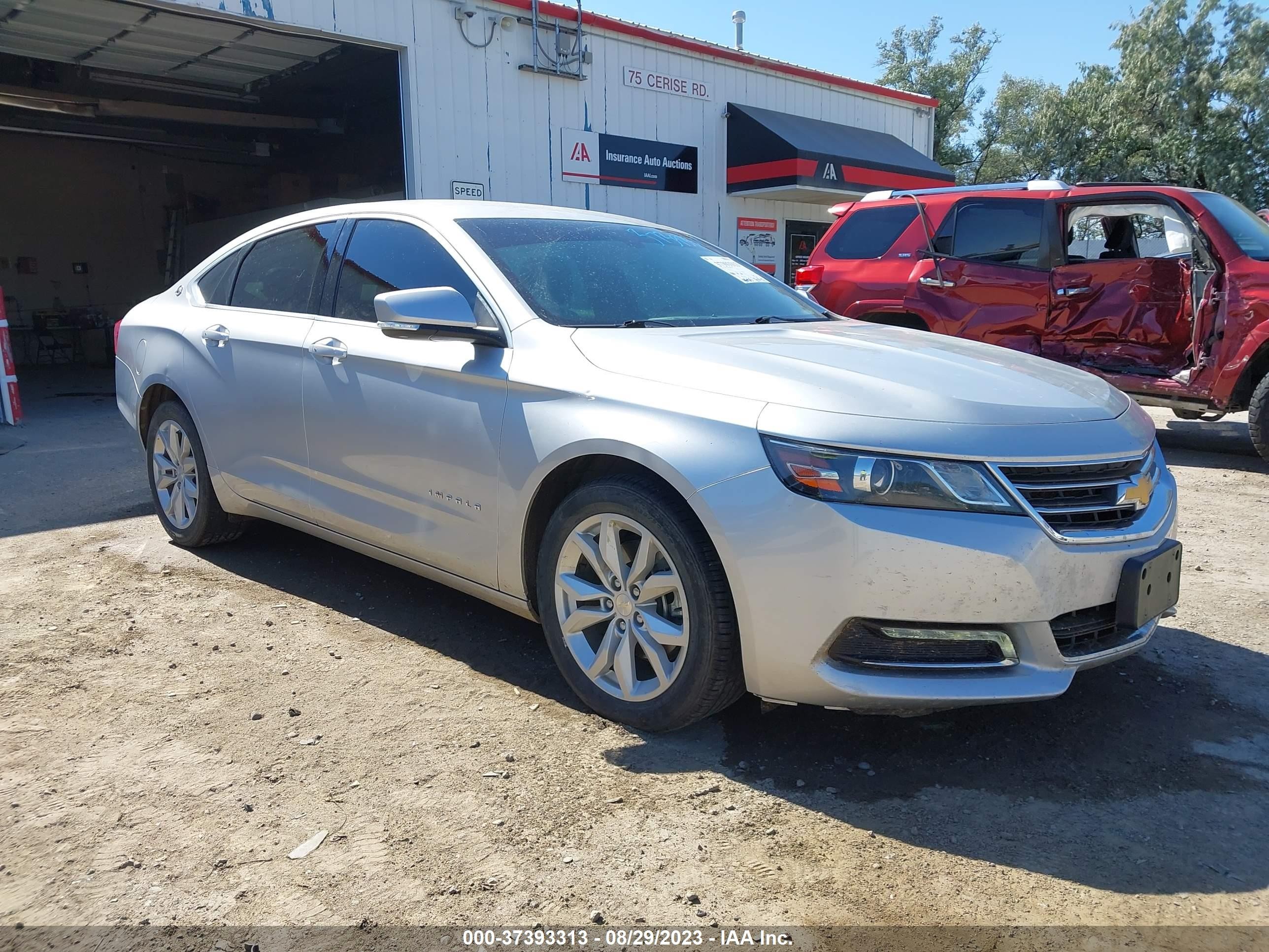 chevrolet impala 2018 2g1105s32j9125316