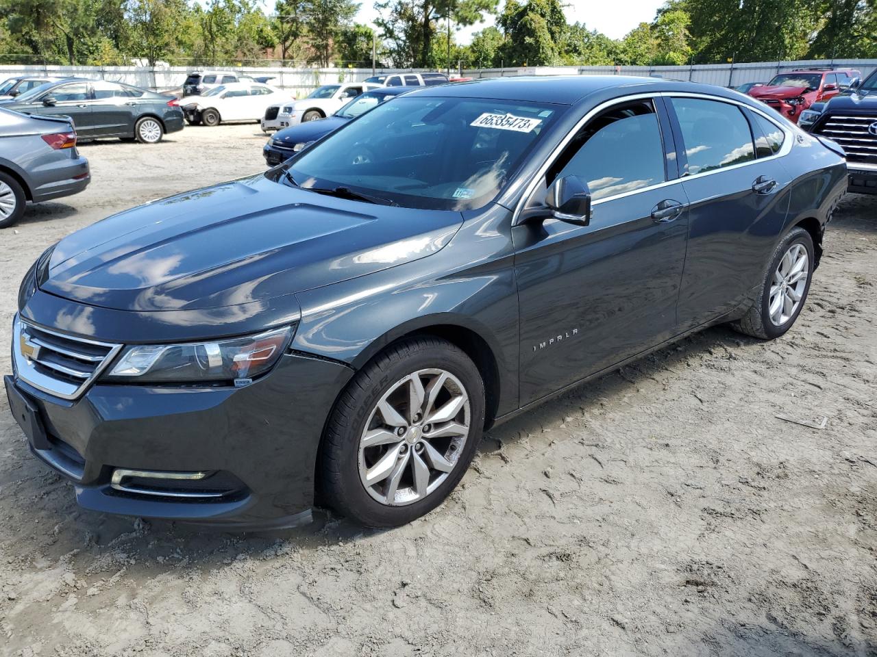 chevrolet impala 2018 2g1105s32j9165296