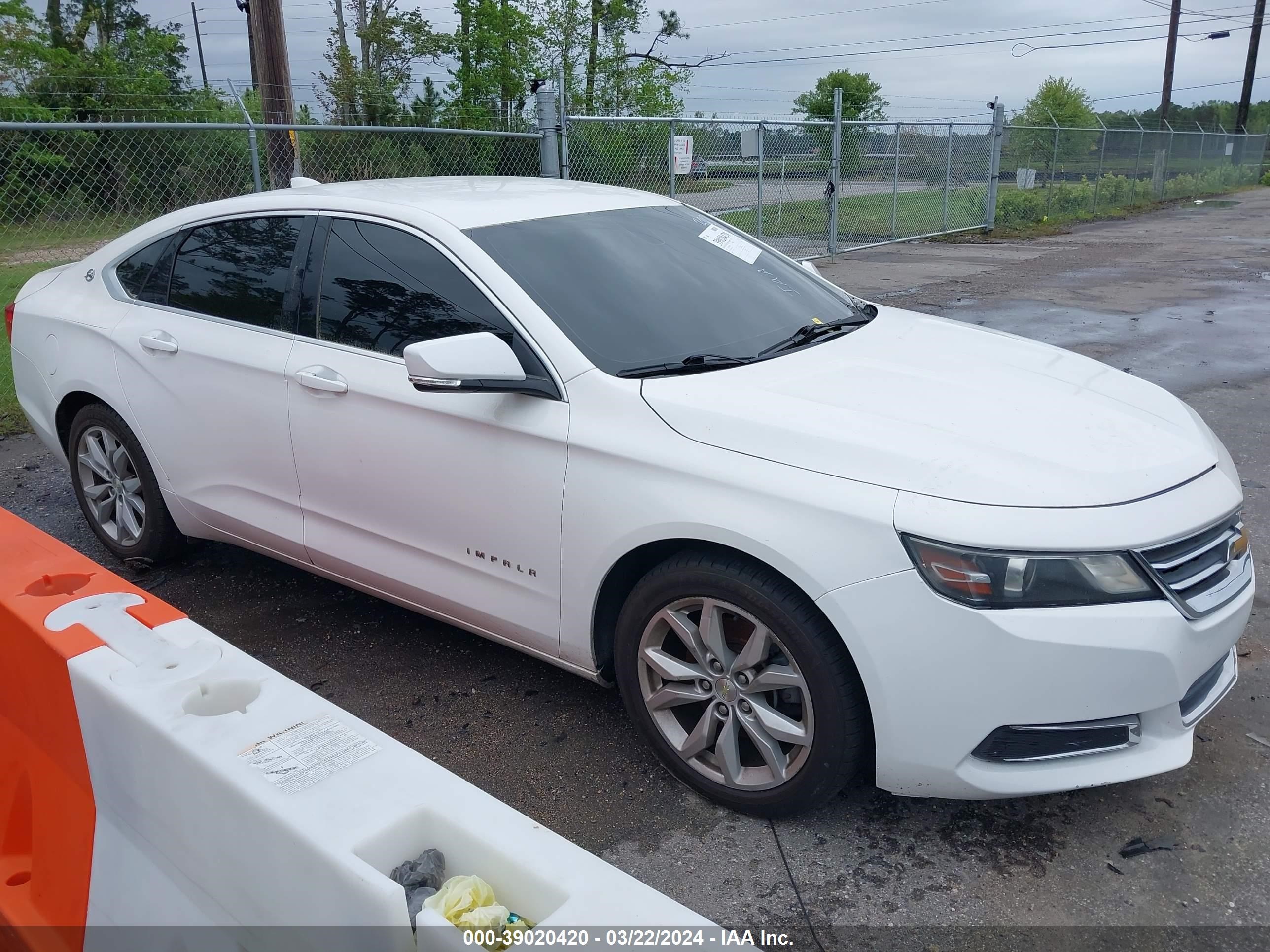 chevrolet impala 2017 2g1105s33h9114092