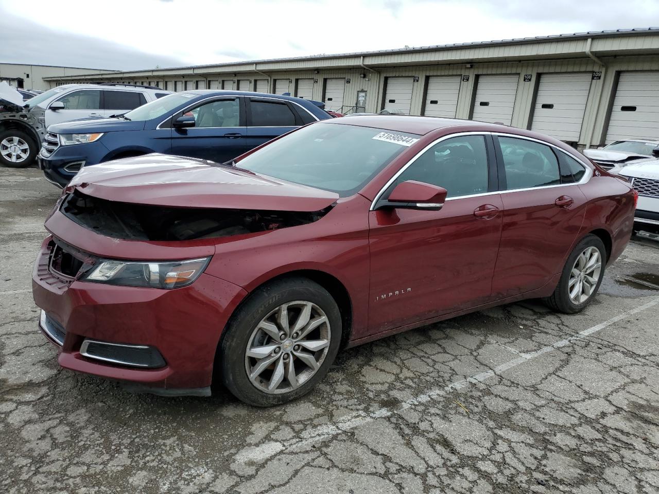 chevrolet impala 2017 2g1105s33h9136450