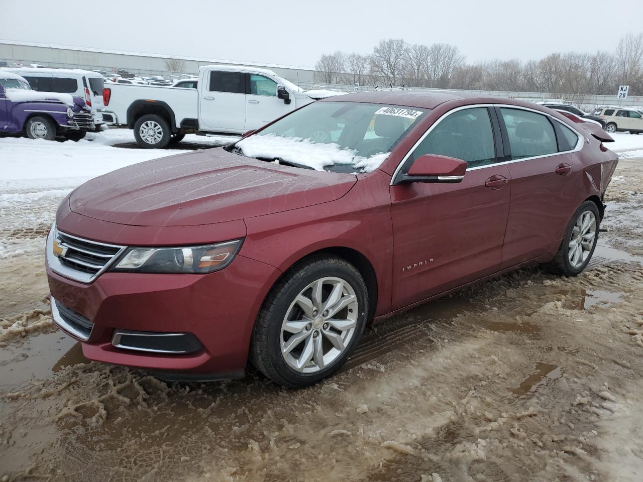 chevrolet impala 2017 2g1105s34h9103862