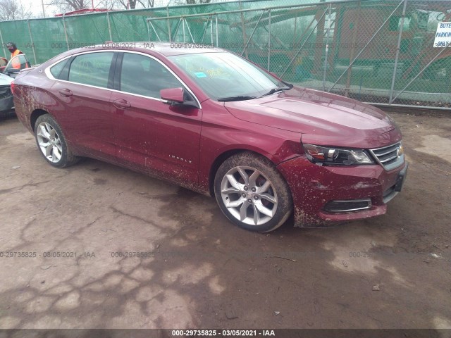 chevrolet impala 2017 2g1105s34h9104297