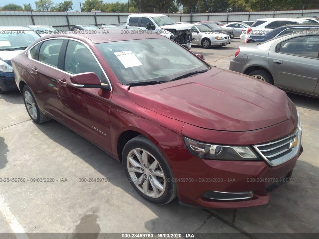 chevrolet impala 2017 2g1105s34h9118457