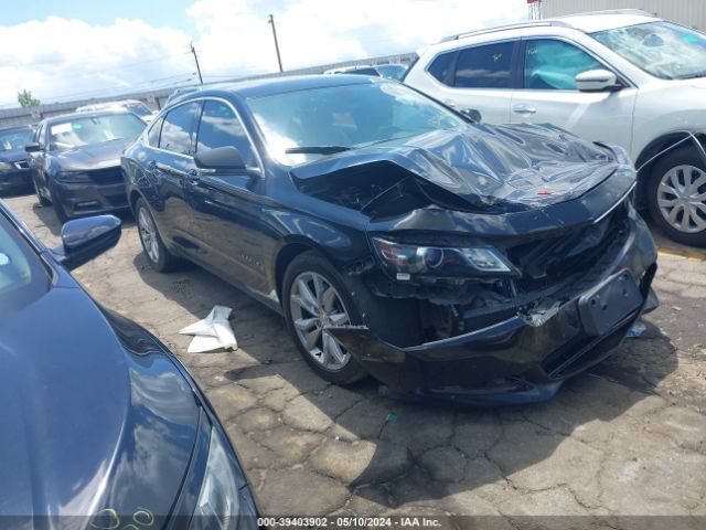 chevrolet impala 2017 2g1105s34h9132682