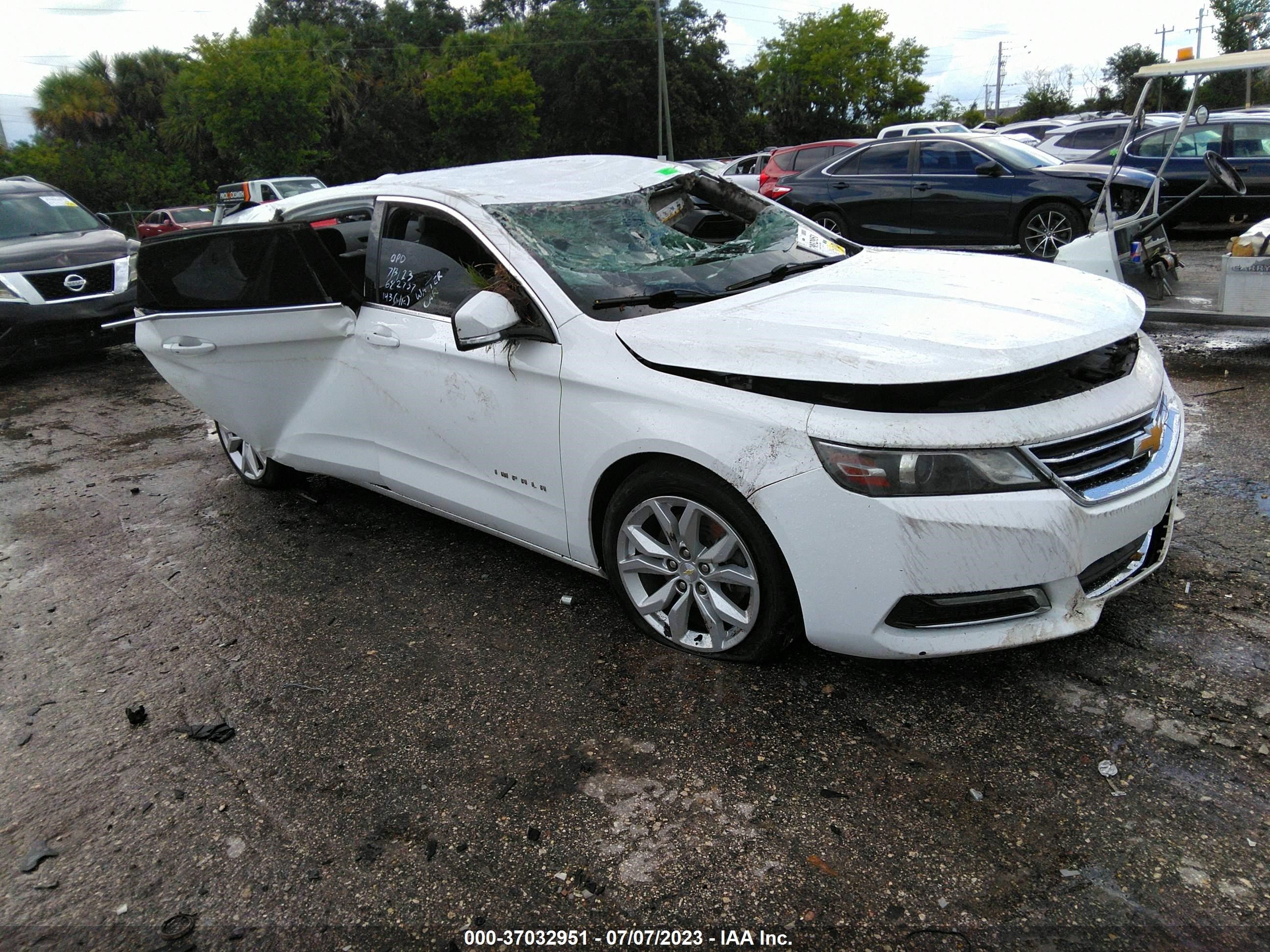 chevrolet impala 2018 2g1105s34j9140304