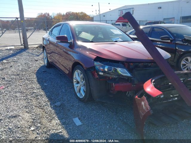 chevrolet impala 2017 2g1105s35h9122484