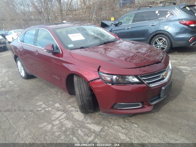 chevrolet impala 2017 2g1105s35h9149197