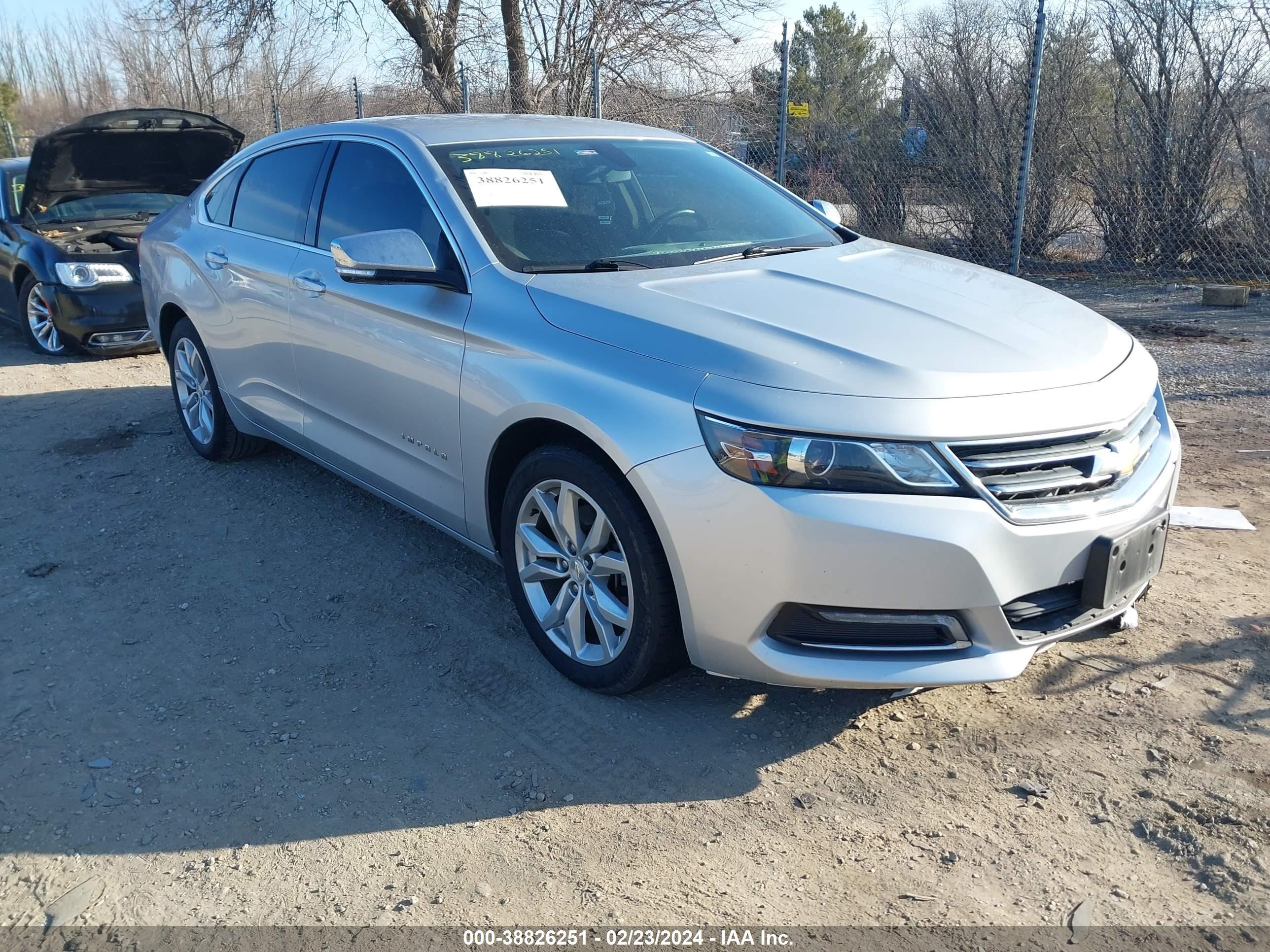 chevrolet impala 2018 2g1105s35j9131420