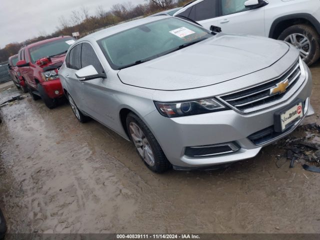 chevrolet impala 2017 2g1105s36h9109971