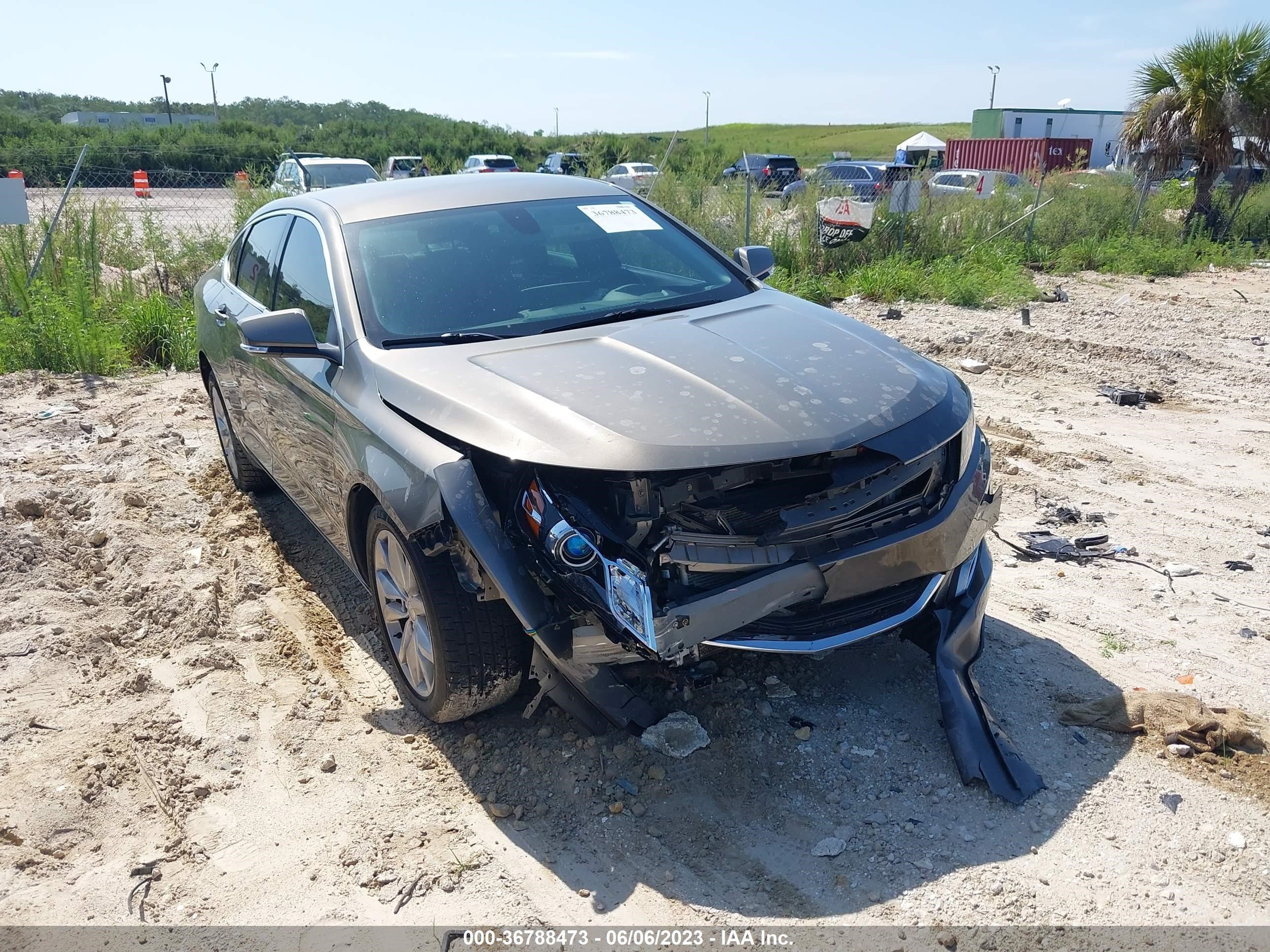 chevrolet impala 2018 2g1105s37j9111296