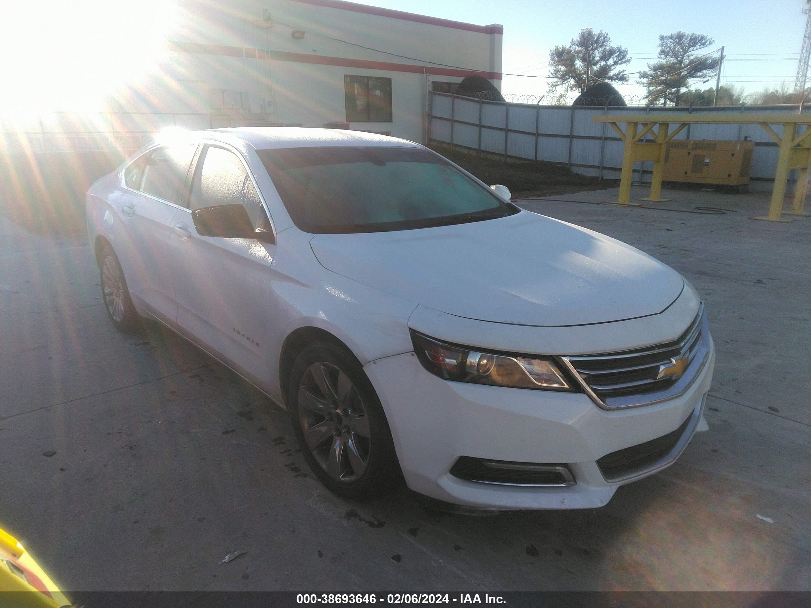 chevrolet impala 2018 2g1105s37j9158599