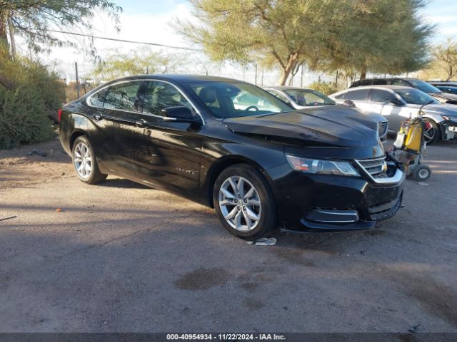 chevrolet impala 2017 2g1105s38h9132684