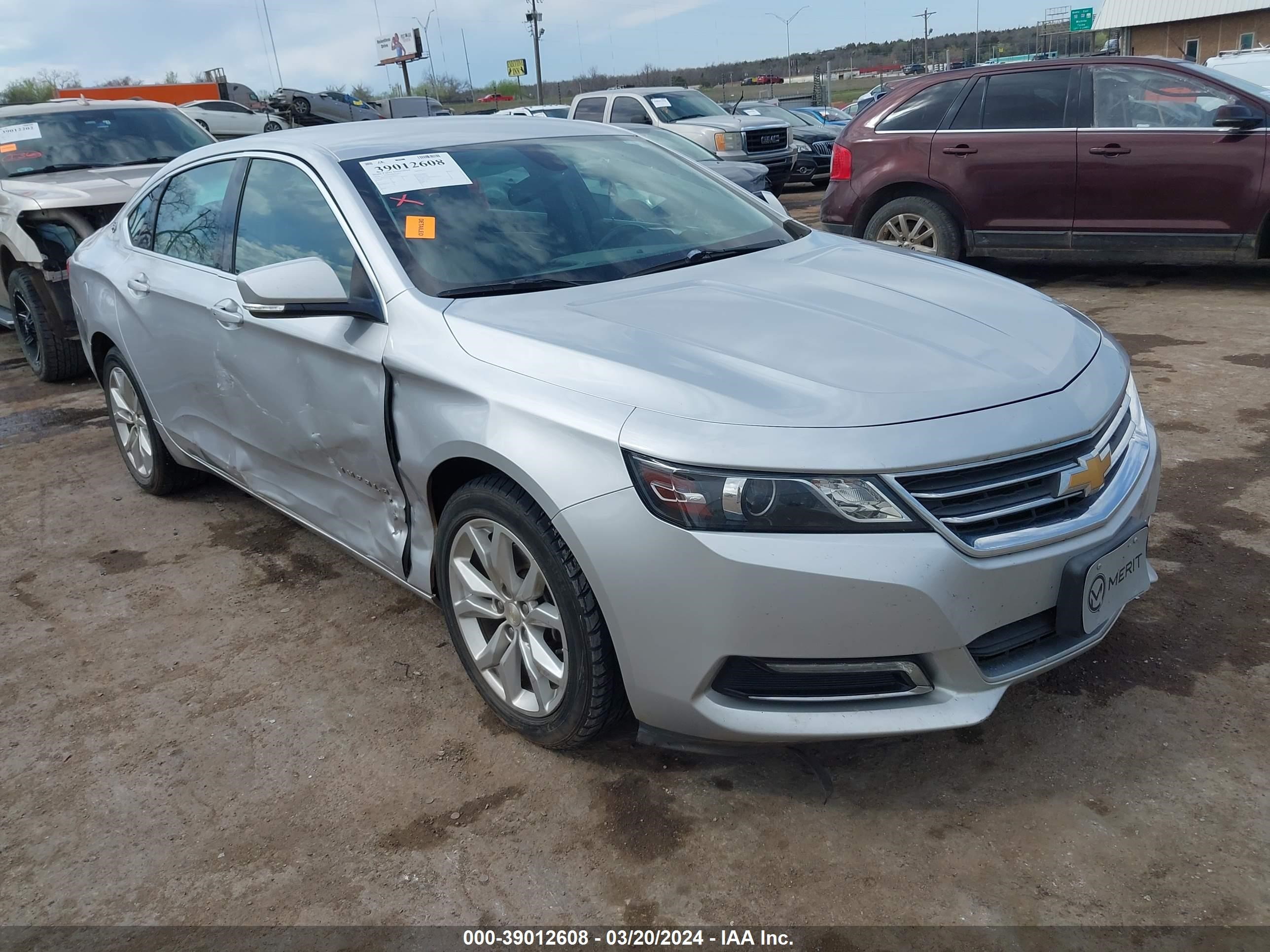 chevrolet impala 2018 2g1105s38j9106012