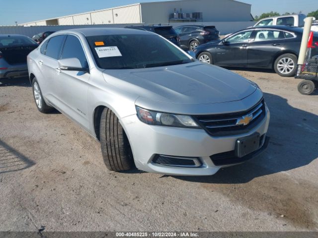 chevrolet impala 2017 2g1105s39h9121404