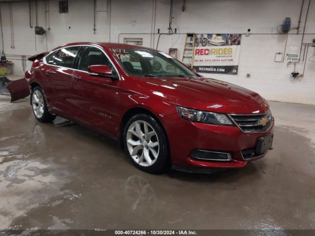 chevrolet impala 2017 2g1105s39h9123394