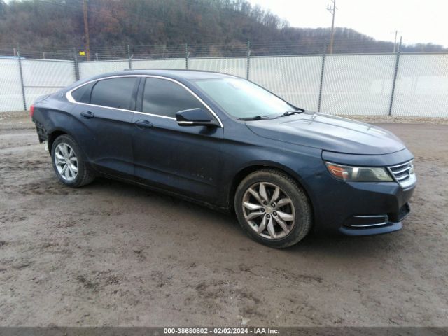 chevrolet impala 2017 2g1105s39h9186009