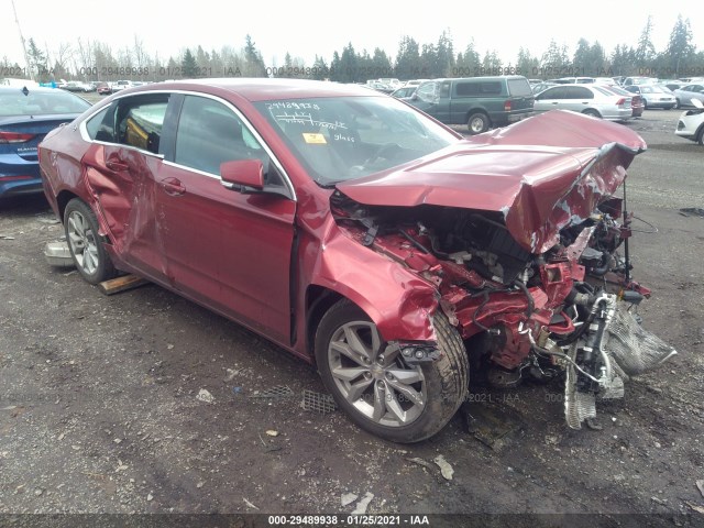 chevrolet impala 2018 2g1105s39j9164906