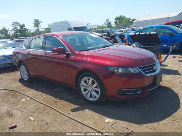 chevrolet impala 2016 2g1105sa0g9207505