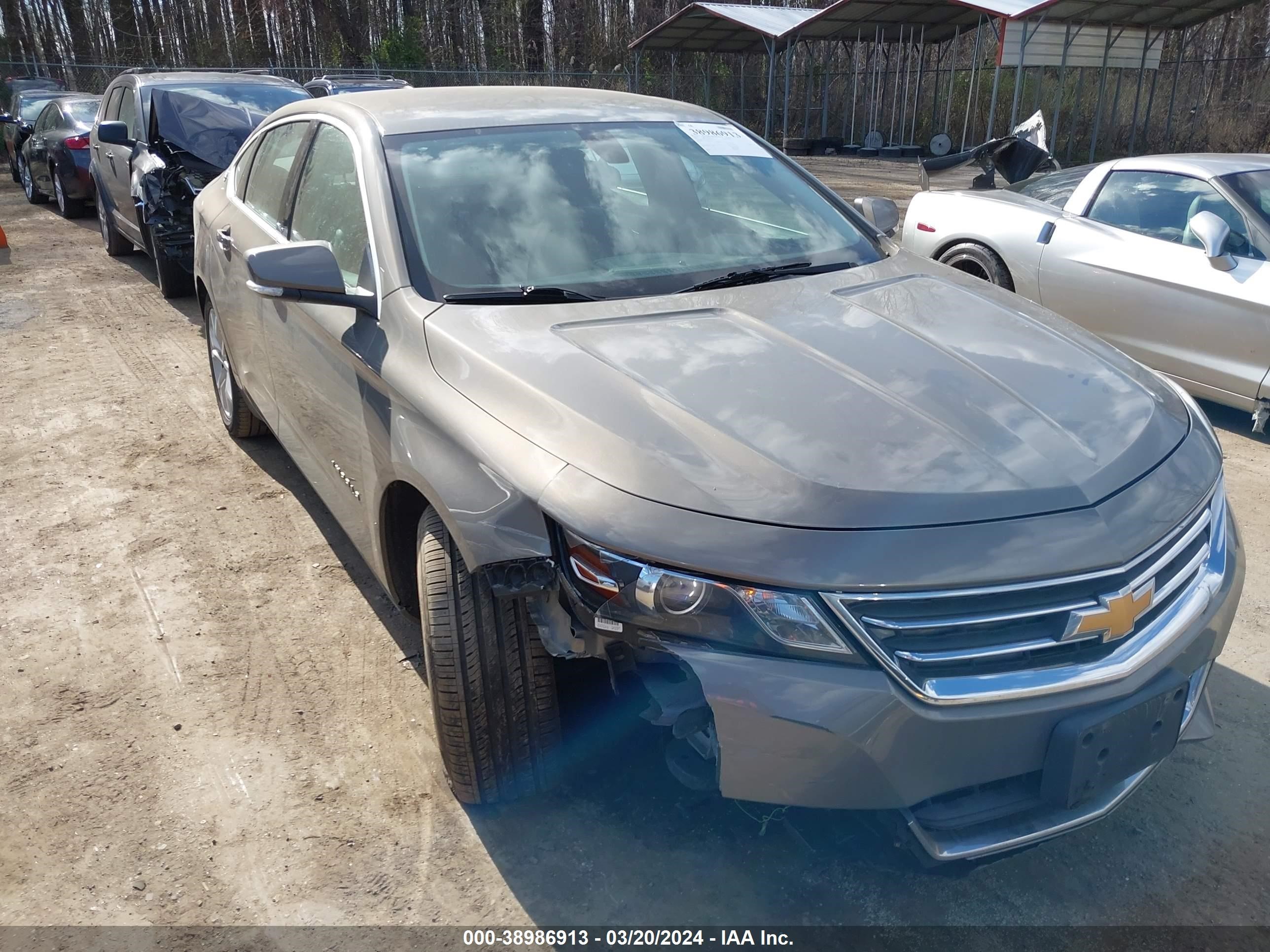 chevrolet impala 2017 2g1105sa0h9133147